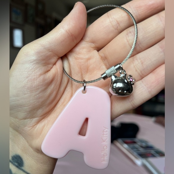 Brand New. Sanrio Hello Kitty letter A Keychain. - Picture 1 of 2